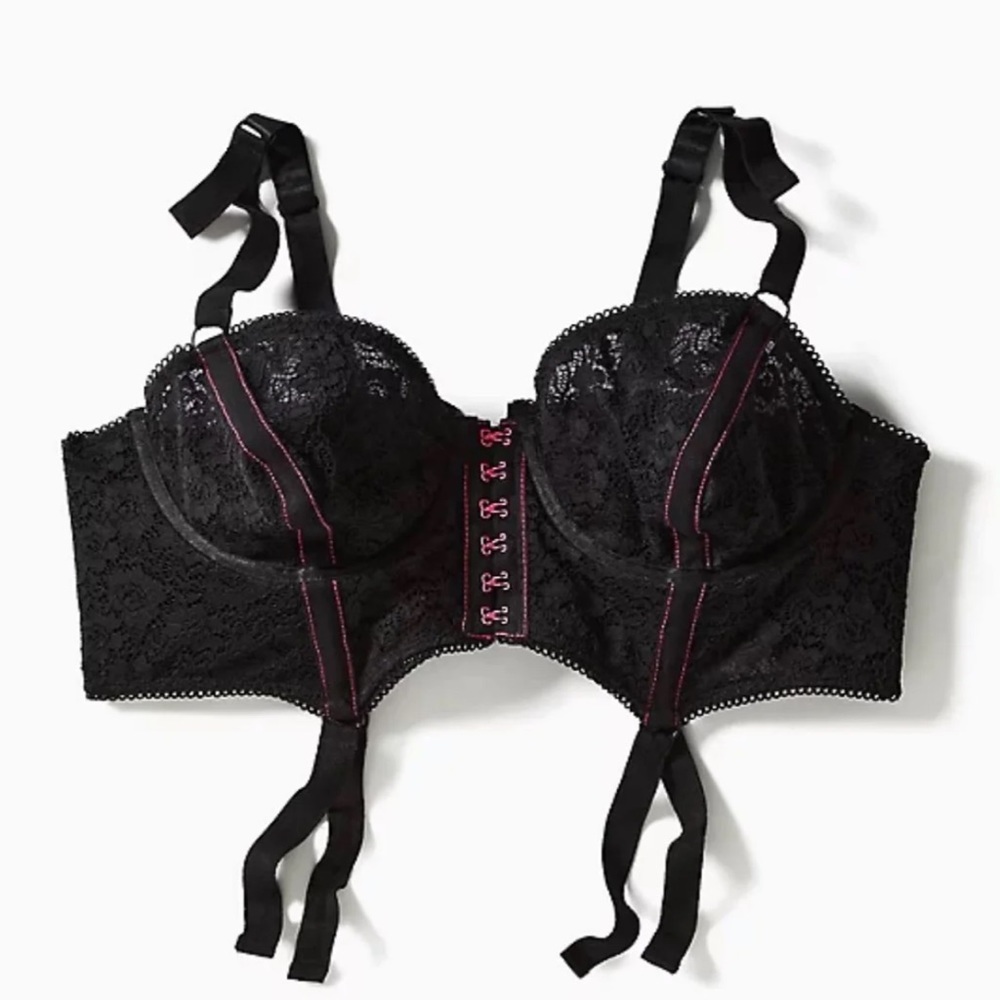 Torrid Lace Corset Longline Bralette
